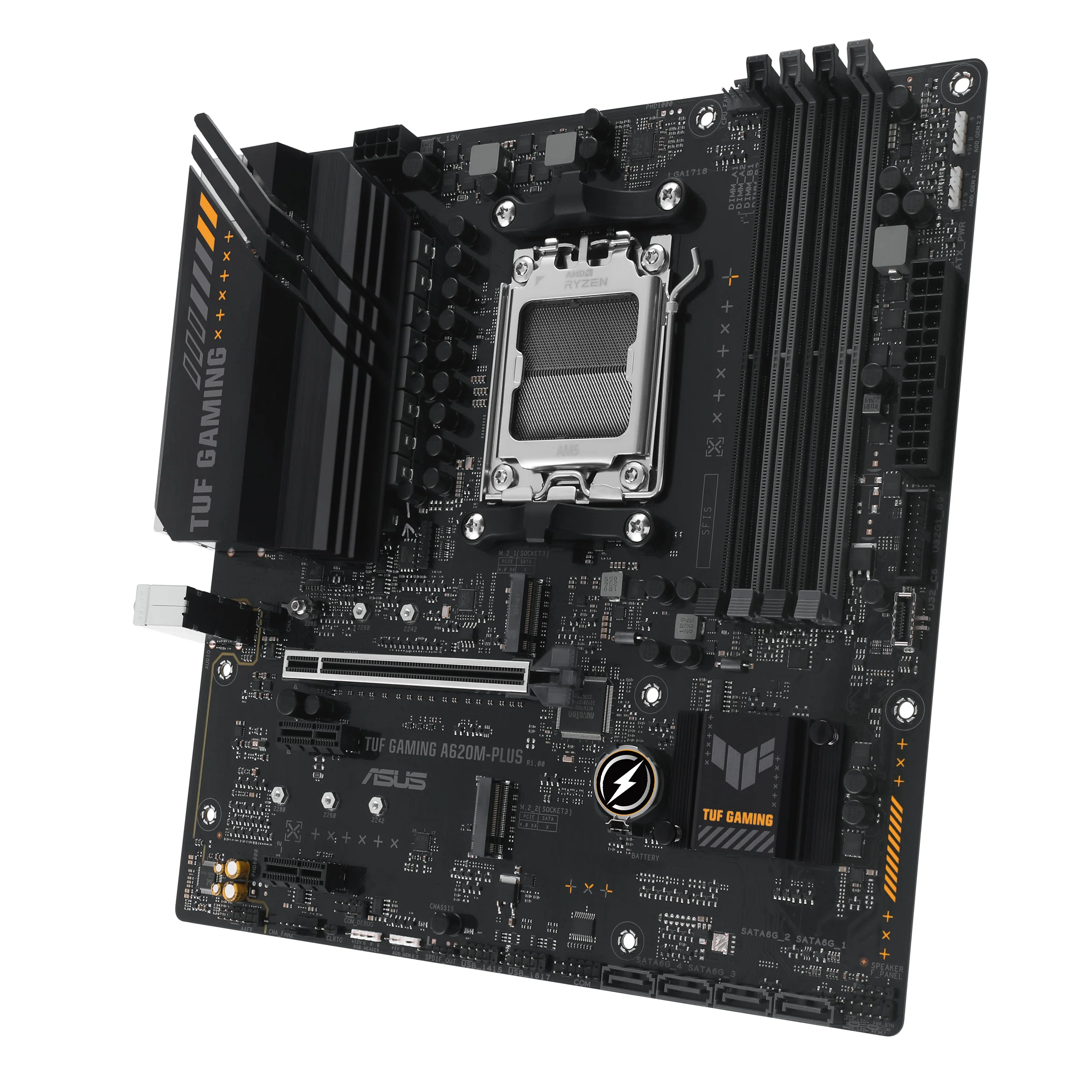 ASUS TUF GAMING A620M-PLUS (mATX. A620. AM5. DDR5)
