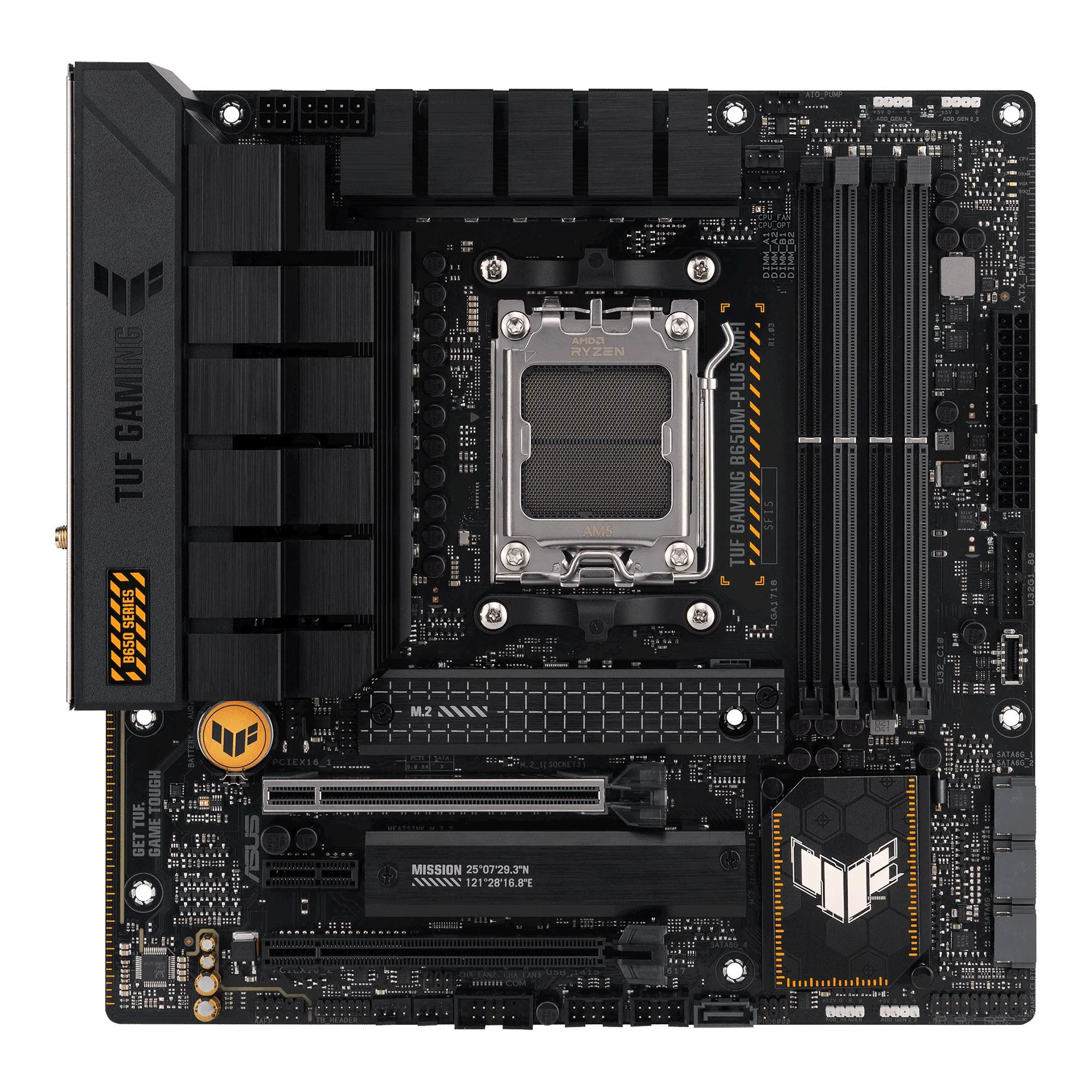 ASUS TUF GAMING B650M-PLUS WIFI (mATX. B650. AM5)