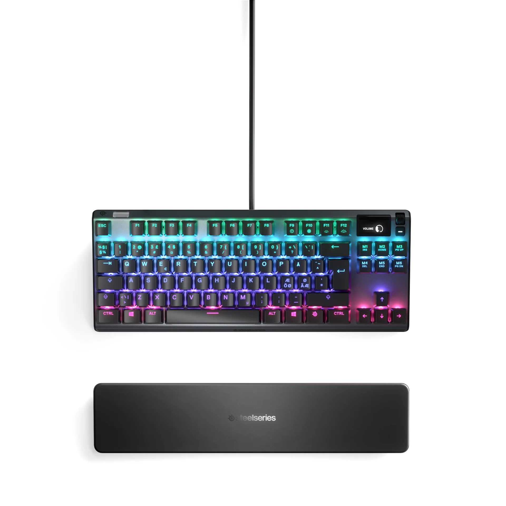 SteelSeries– Apex 7 TKL Gaming-Tastatur– roter Schalter– nordisches Layout