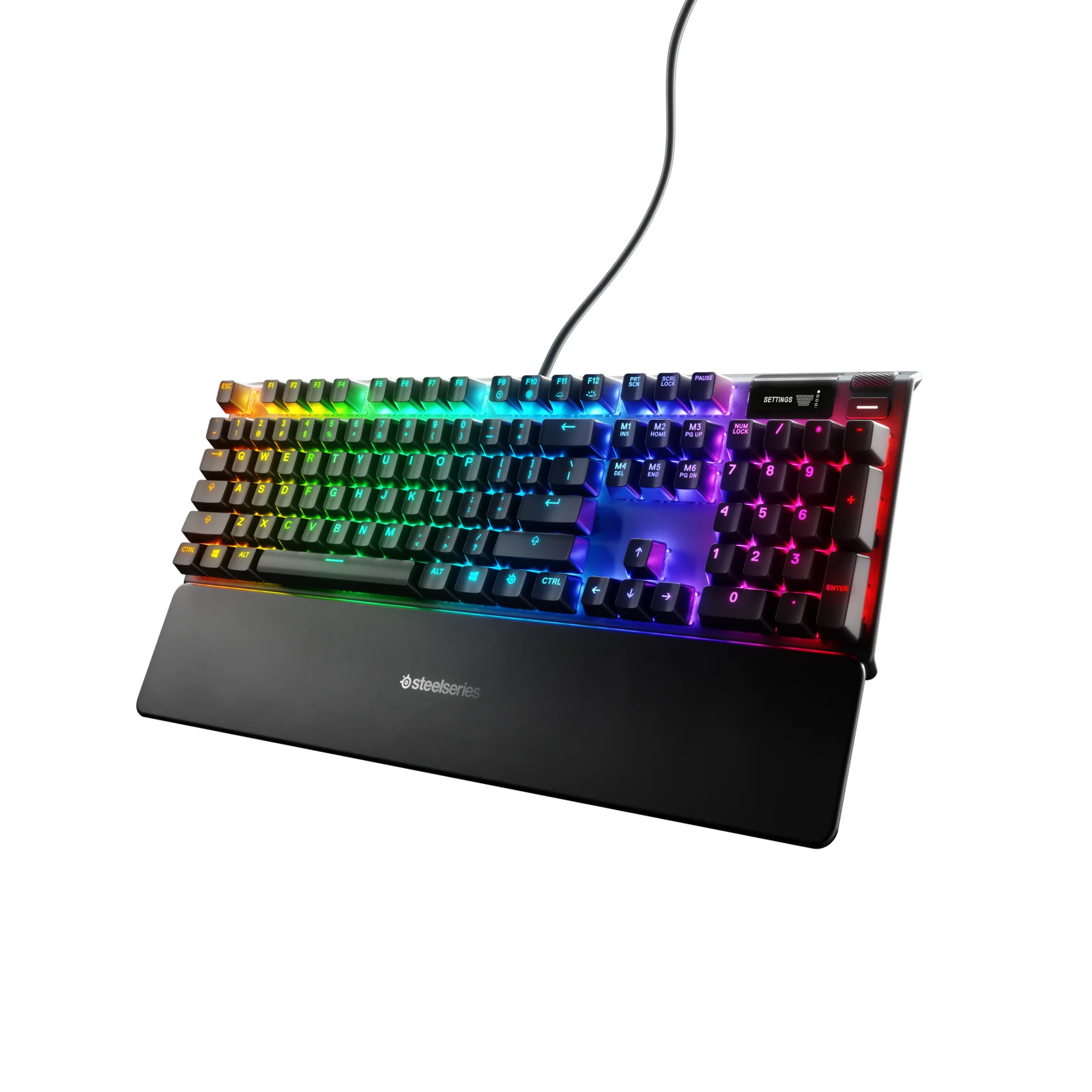 SteelSeries– Apex 7 Red Switch Gaming-Tastatur– Red Switch– nordisches Layout