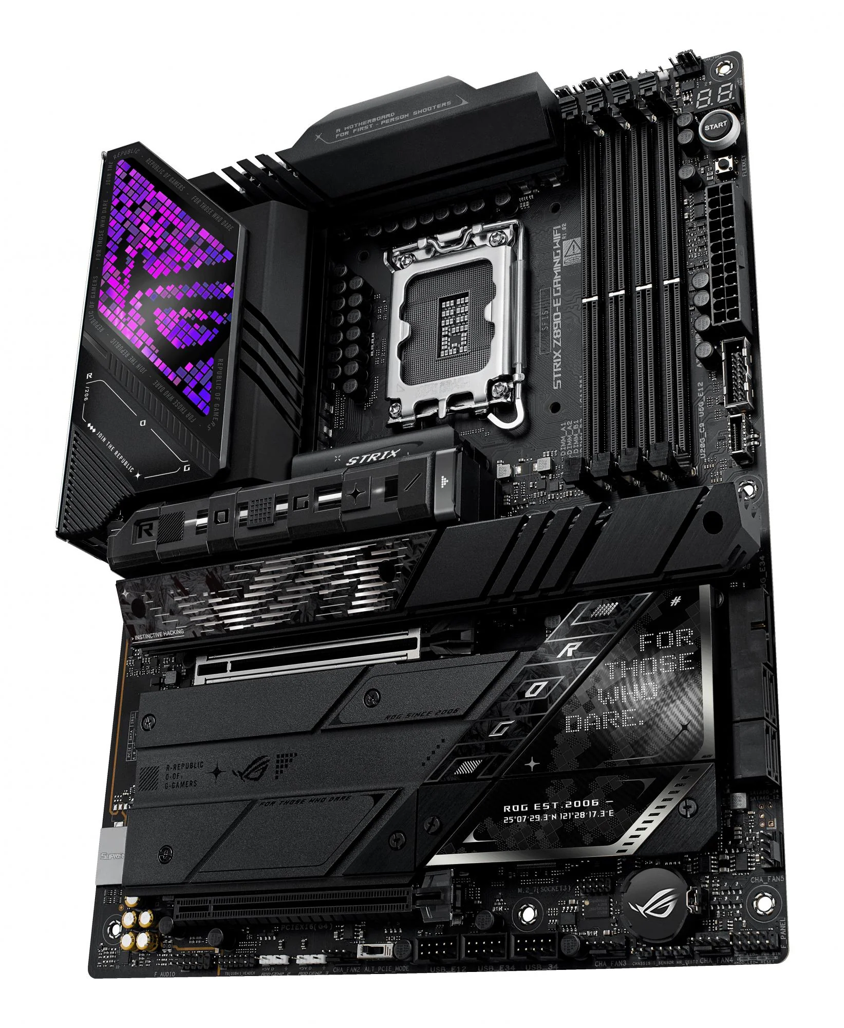 ASUS ROG STRIX Z890-E GAMING WIFI ATX LGA1851 sokkel Intel Z890