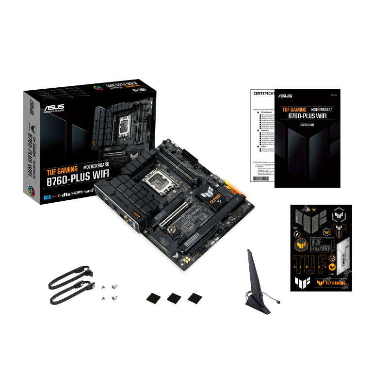 ASUS TUF GAMING B760-PLUS WIFI (ATX. B760. LGA 1700. DDR5)