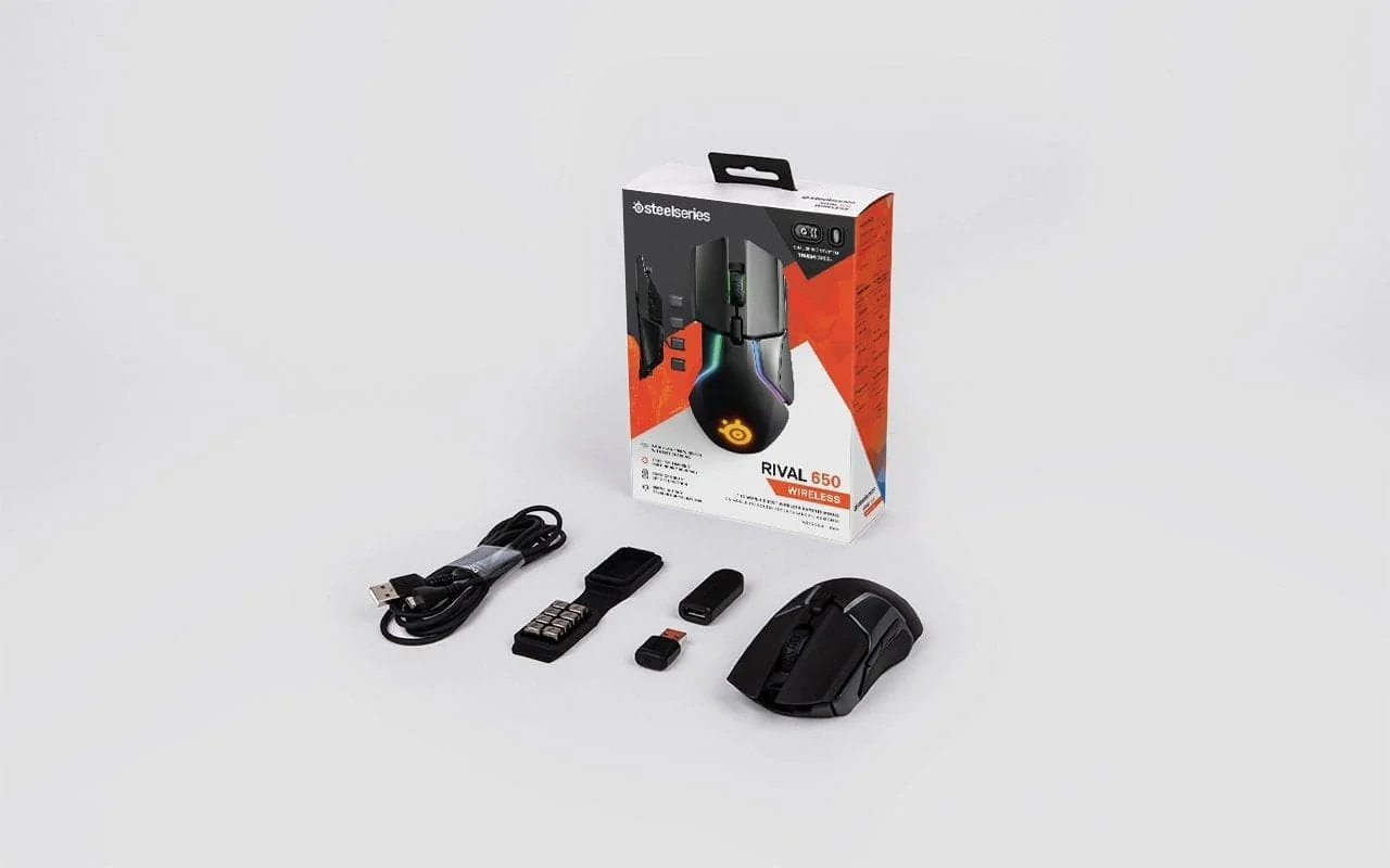 Steelseries – Rival 650 kabellose Gaming-Maus
