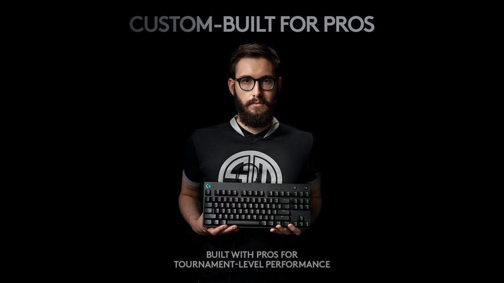 Mechanische Gaming-Tastatur Logitech G PRO– SCHWARZ– USB– NORDIC