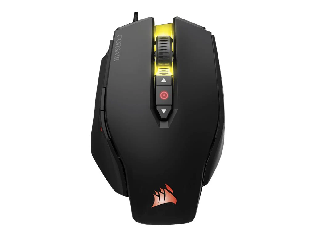 CORSAIR Gaming M65 PRO RGB FPS Optisches Kabel Schwarz