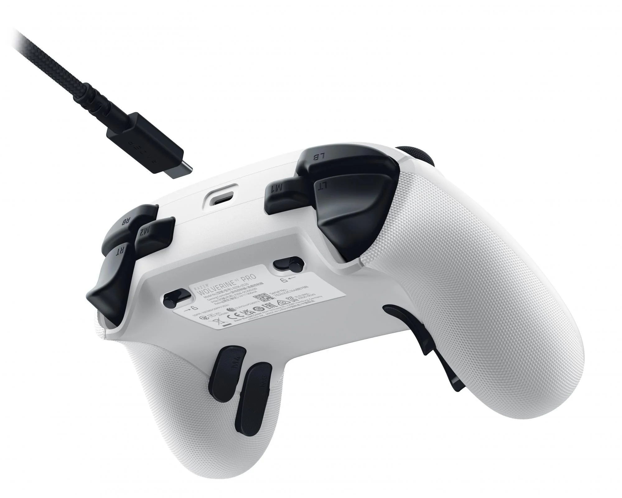 Razer – Wolverine V3 Pro – Trådløs Gaming Controller til Xbox & PC – Hvid