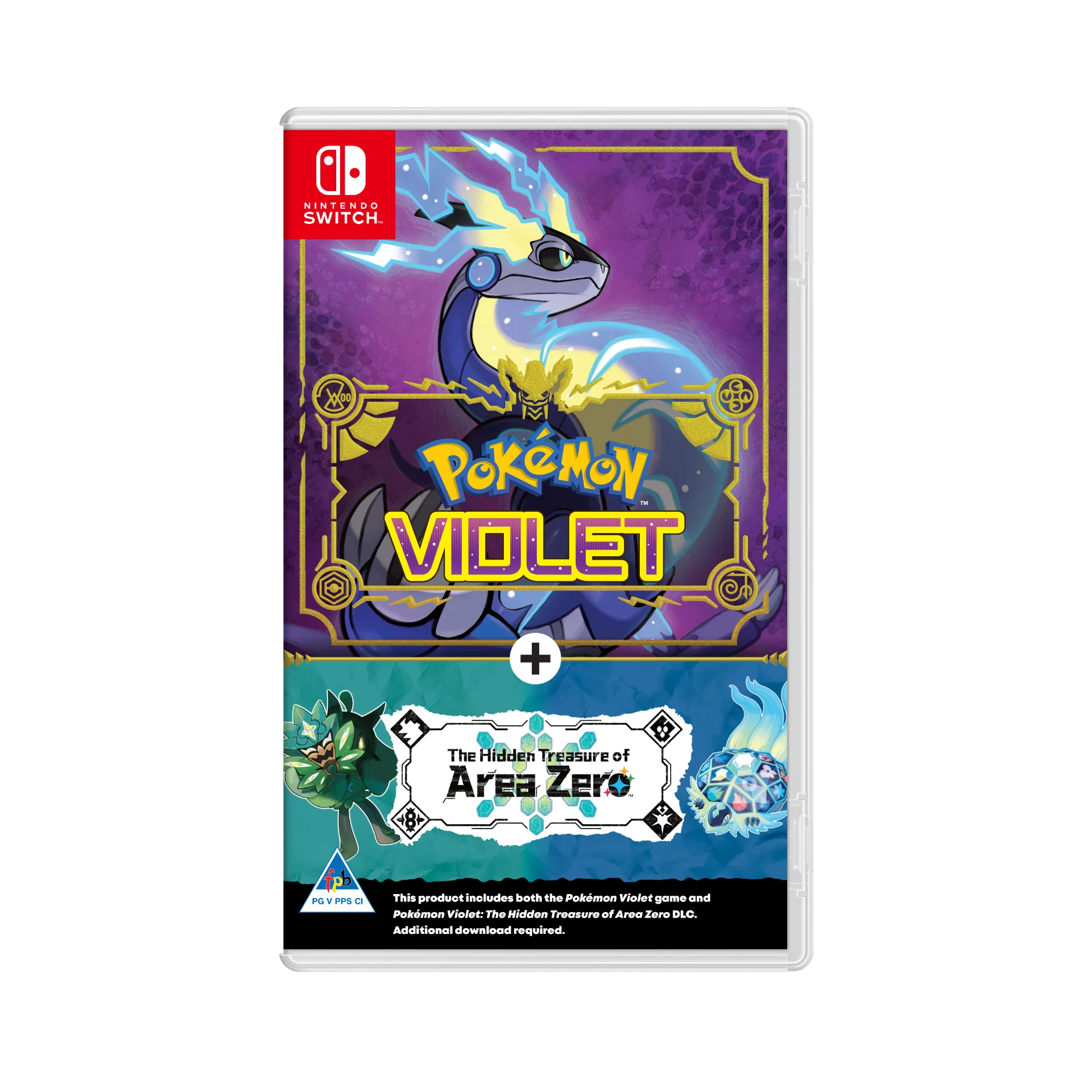 Pokemon Violet + The Hidden Treasure of Area Zero - Nintendo Switch