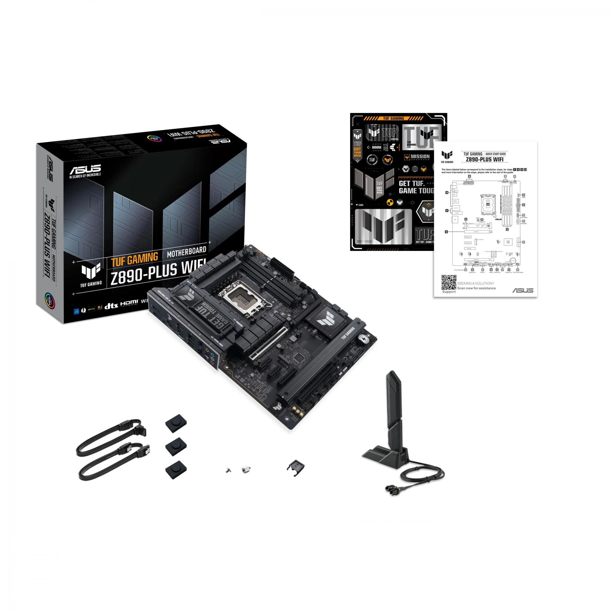 ASUS TUF GAMING Z890-Plus WIFI ATX LGA1851 sokkel Intel Z890