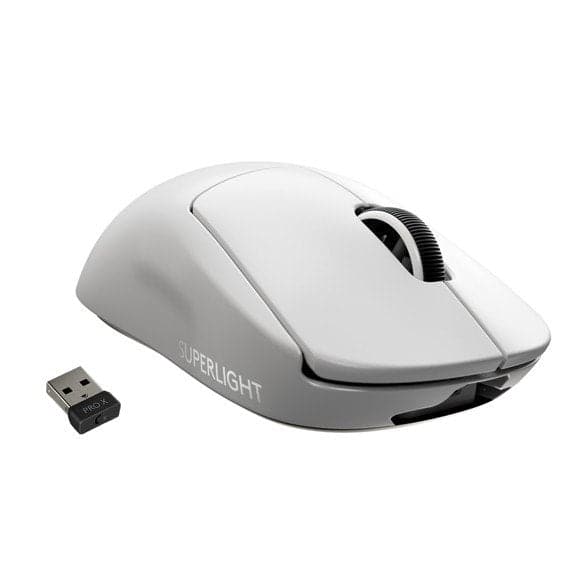 Logitech– PRO X SUPERLIGHT Kabellose Gaming-Maus– WEISS