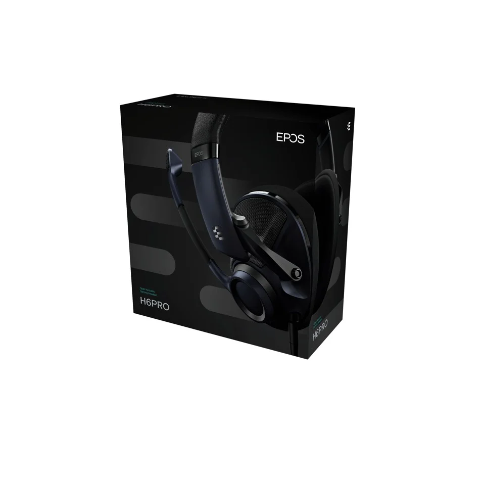 EPOS– H6 Pro Open Gaming Headset– Schwarz