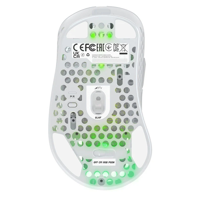 Xtrfy M4 Wireless RGB. Gaming-Maus. Weiß