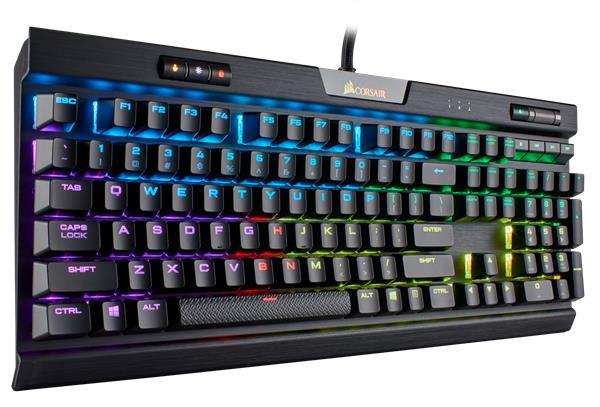 Corsair Gaming K70 RGB MK.2 RapidFire– Schwarz– Cherry MX Speed