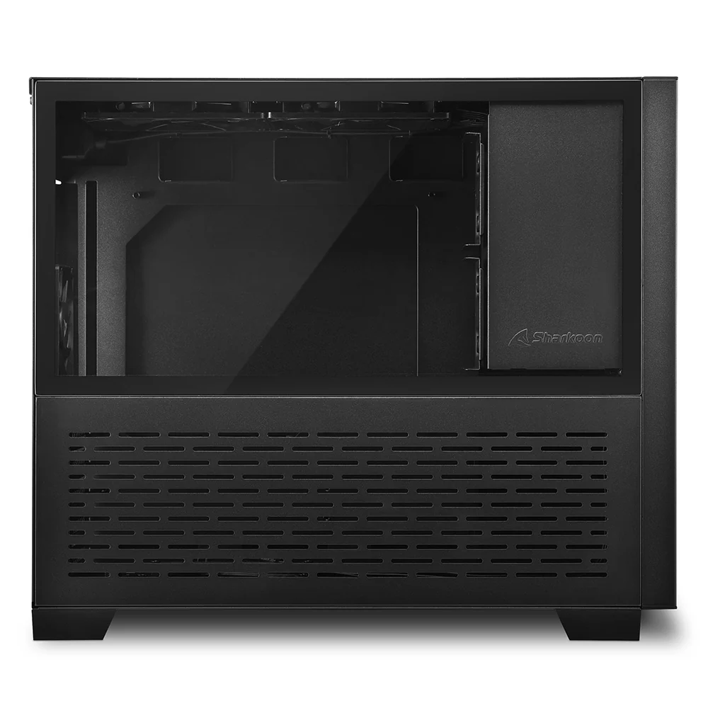 Sharkoon MS-Z1000. gaming tower case (black. tempered glass side panel)
