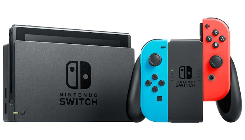 Nintendo Switch Console - Neon Blå/Rød + Nintendo Switch Sports
