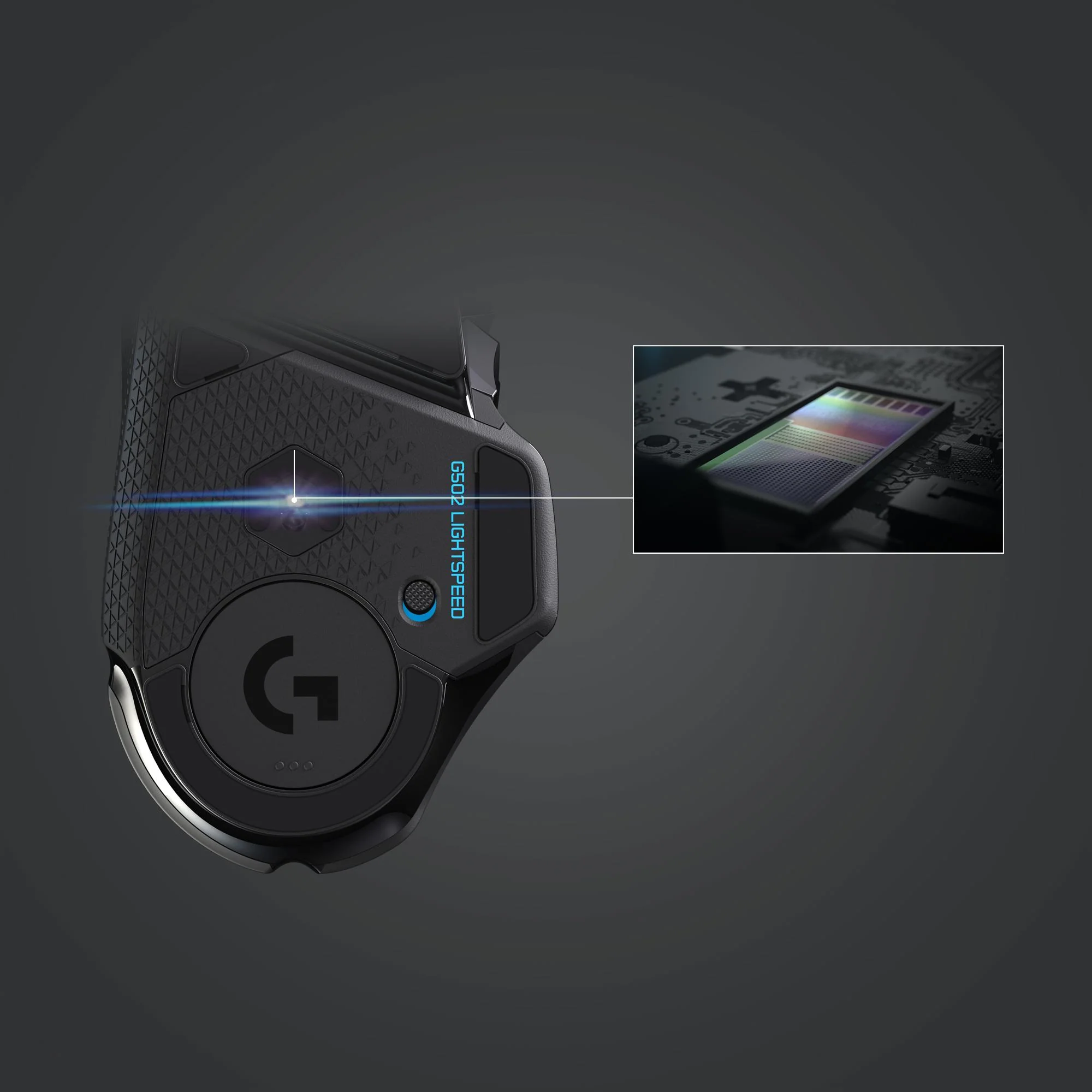 Logitech G502 Lightspeed Wireless - Gaming Mus - Sort