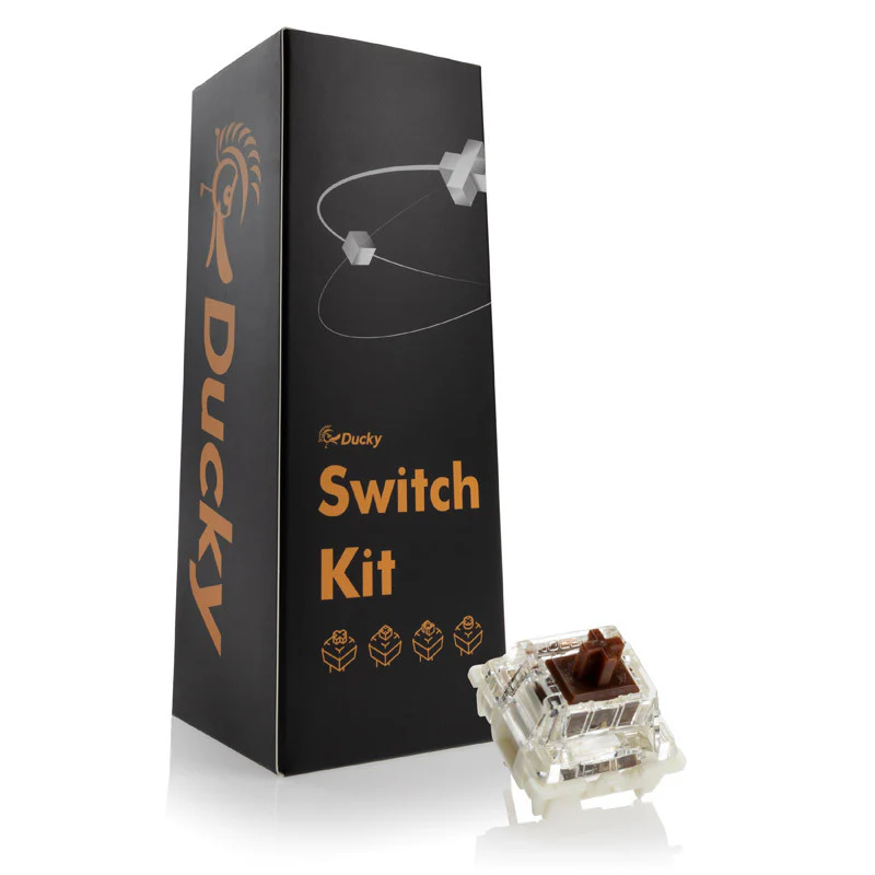 Ducky Switch Kit - Gateron G Pro Brown - 110 St眉ck
