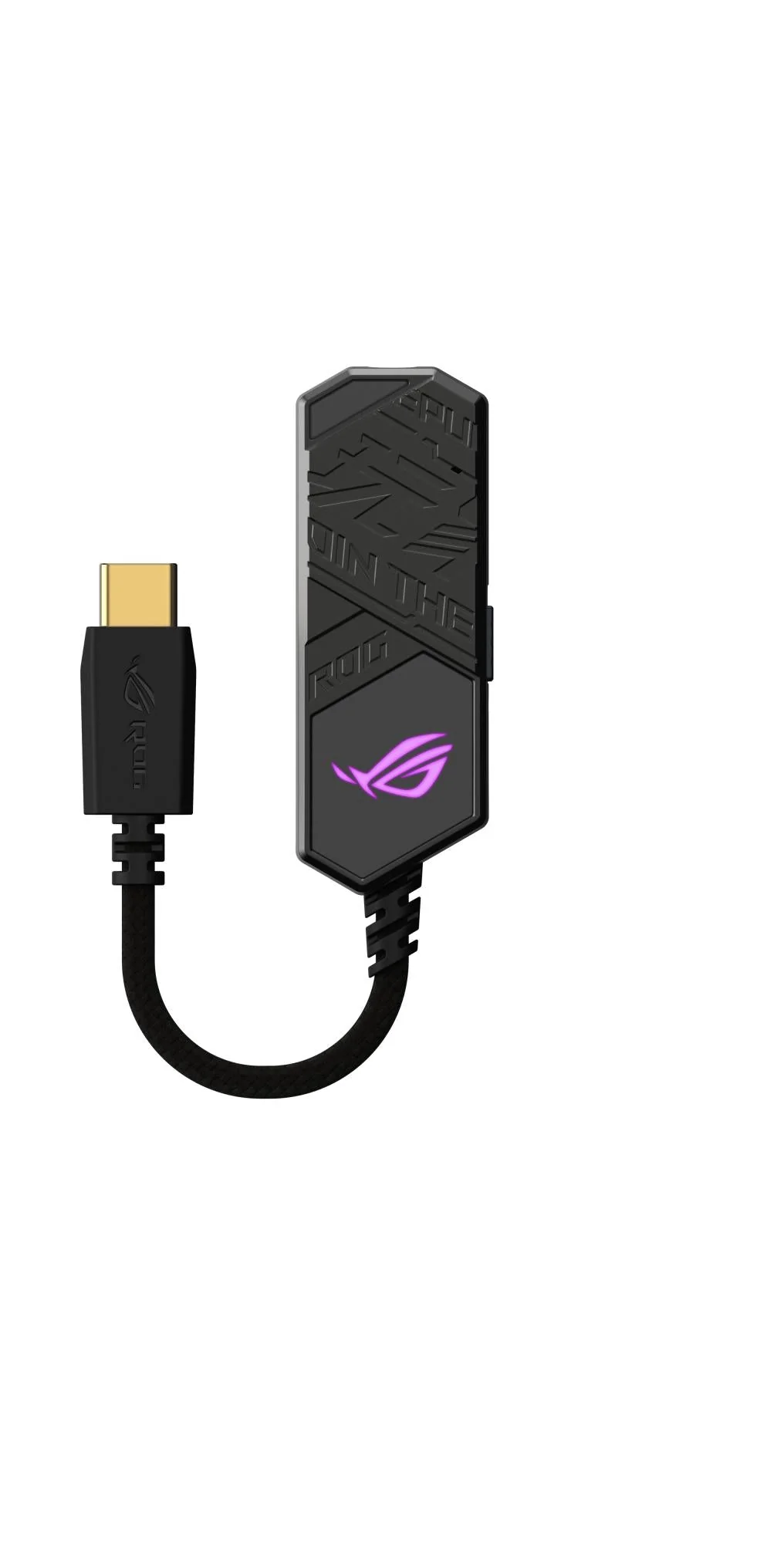 ASUS ROG CLAVIS USB-C to 3.5mm DAC with AI microphone