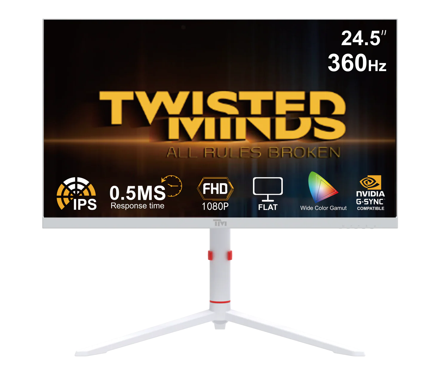 TWISTED MINDS ARTIC PRO SERIES 24 FHD - 360H  - WHITE