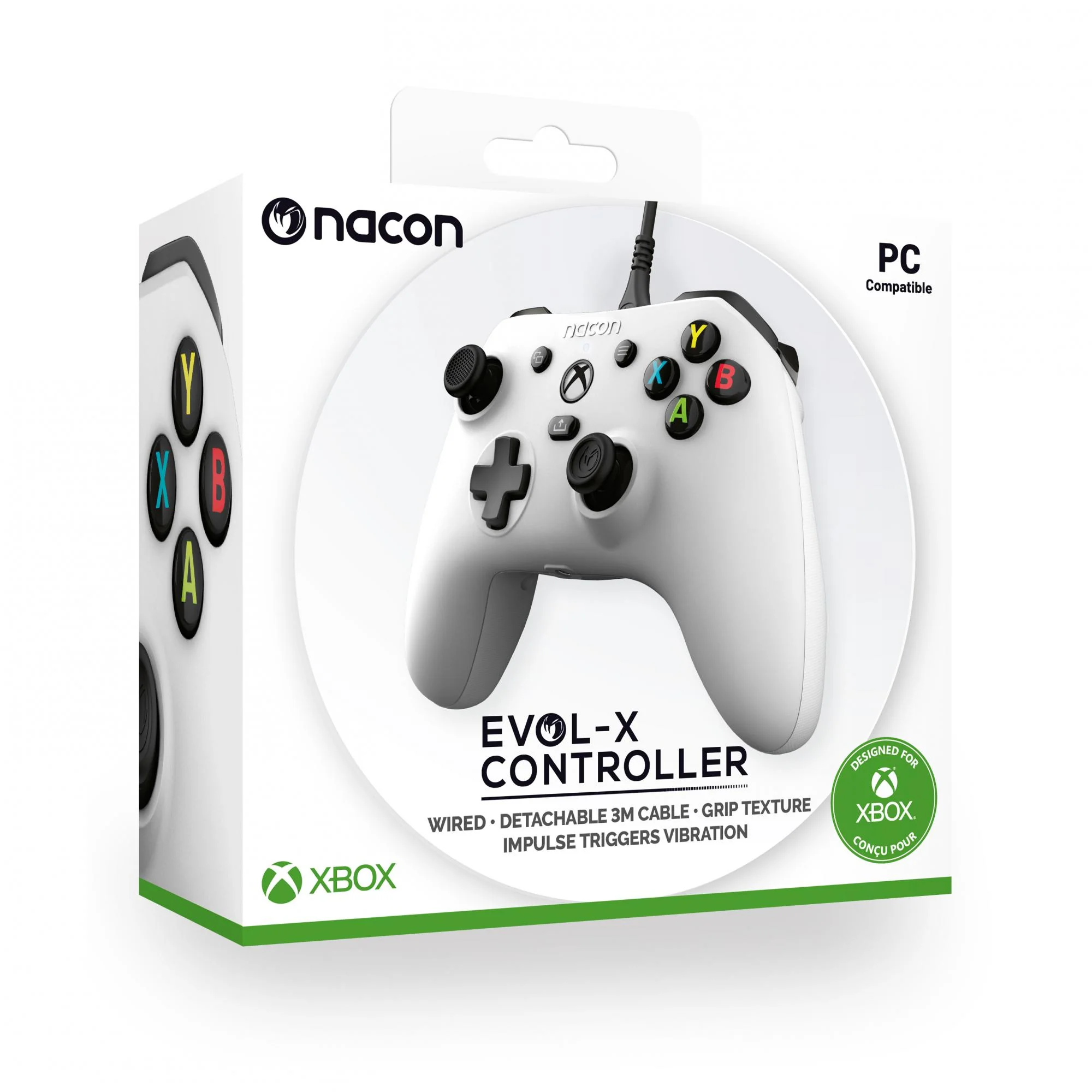 Nacon Entry Level Controller Hvid/Xbox Series X