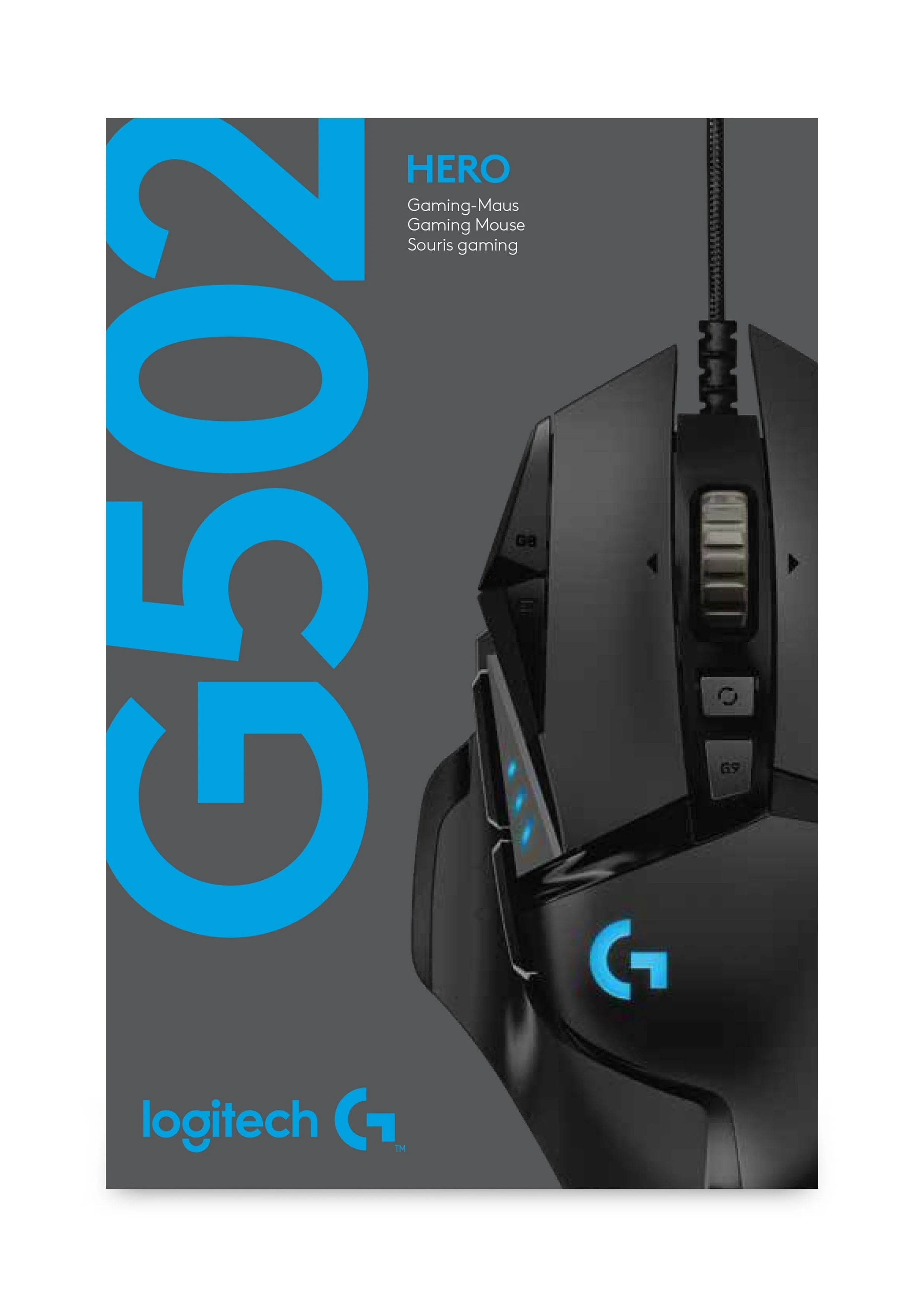 Logitech– G502 HERO Hochleistungs-Gaming-Maus