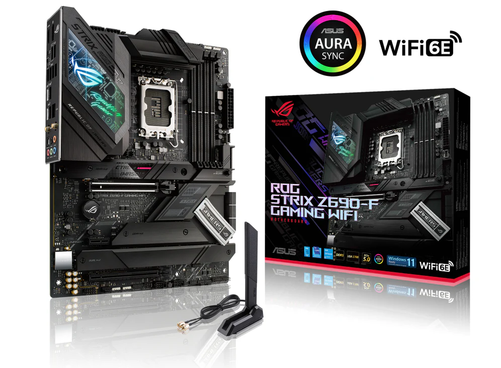 ASUS ROG STRIX Z690-F GAMING WIFI (ATX. Z690. LGA 1700. DDR5)