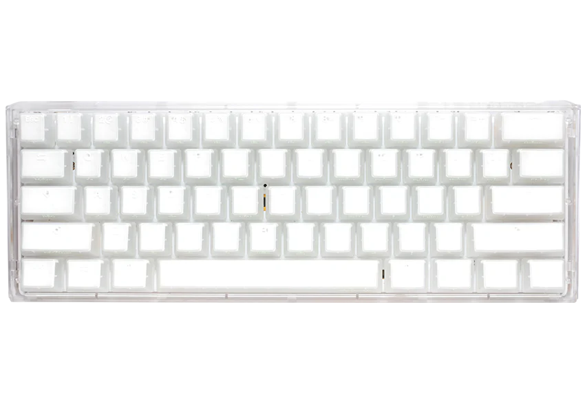 Ducky One 3 - Aura White Nordic - Mini 60% - Kailh Box Jellyfish Switch Y - RGB