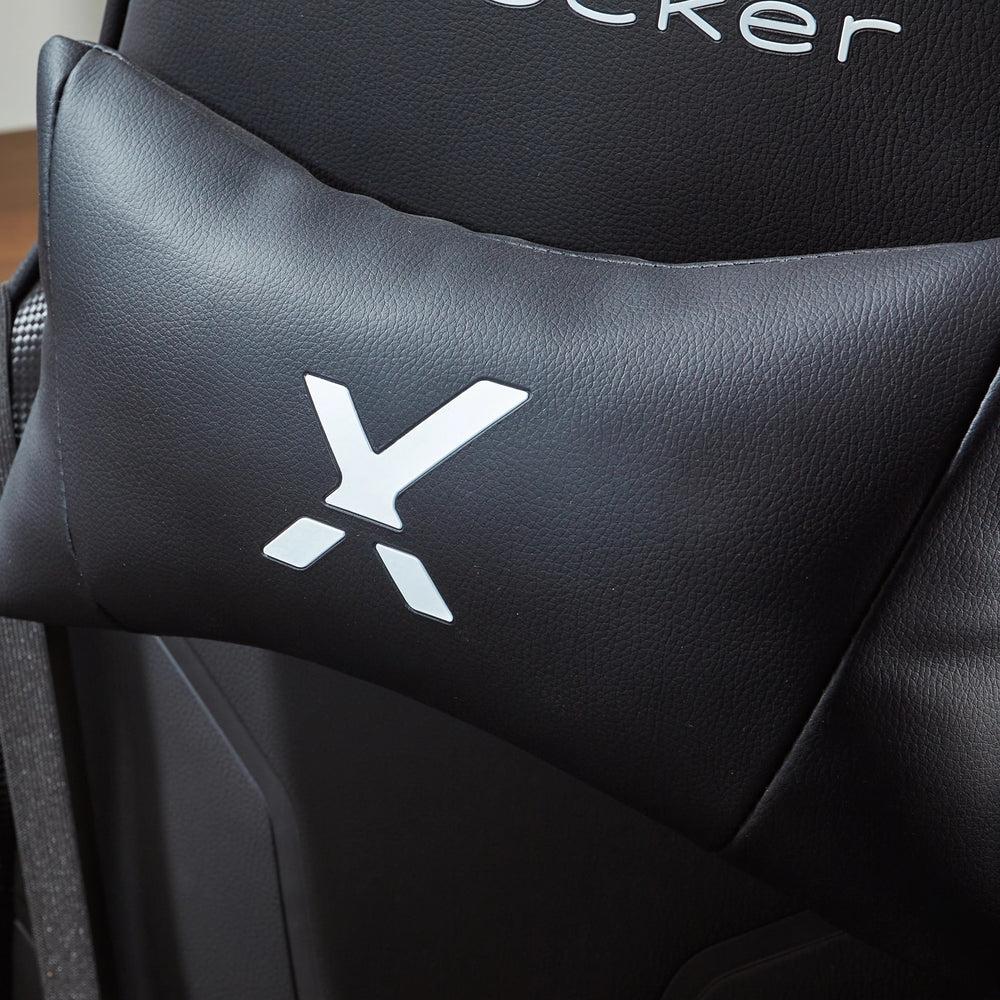XROCKER AGILITY SPORT ESPORT PC OFFICE GAMING CHAIR - CARBON BLACK