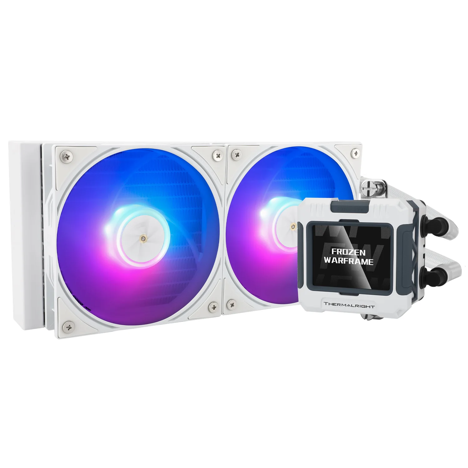 Thermalright Frozen Warframe White ARGB - AIO. 240mm. LCD