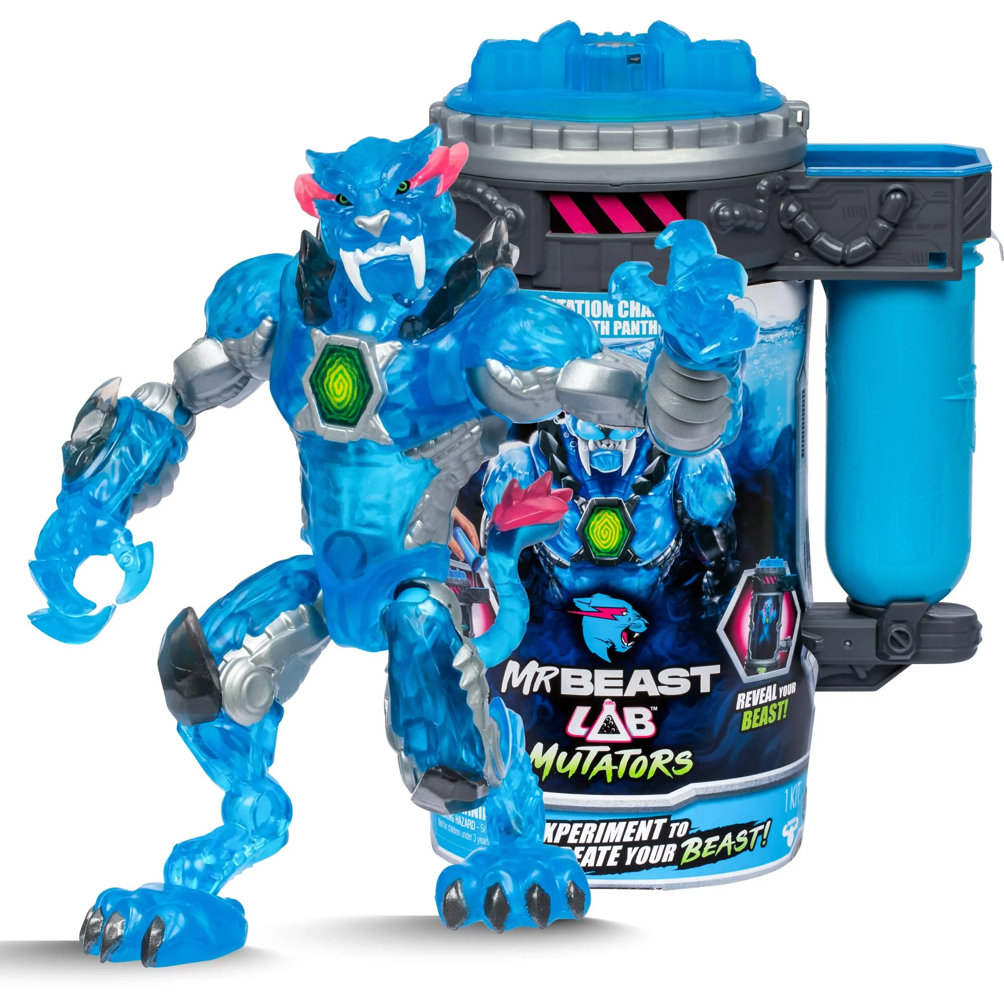 MR. BEAST LAB - Mutator Action Figs -Stealth Panther