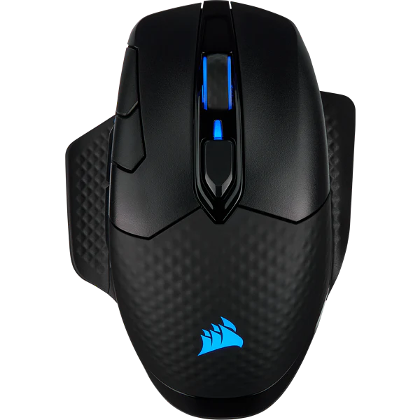 CORSAIR Gaming DARK CORE RGB PRO optisches kabelloses Kabel schwarz
