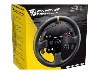 ThrustMaster Leder 28 GT Lenkrad PS3 PS4 XBOX