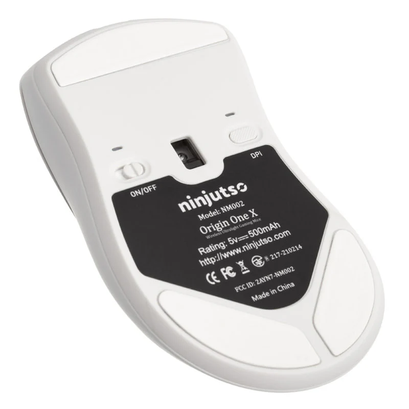Ninjutso Origin One X kabellose Gaming-Maus– weiß