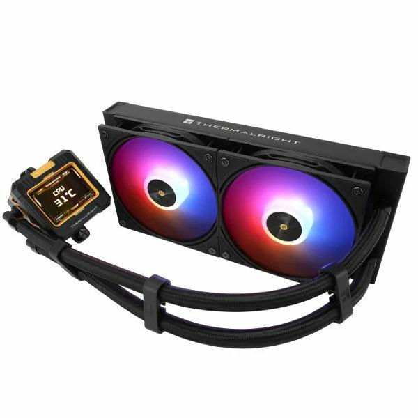 Thermalright Frozen Warframe Black ARGB - AIO. 240mm. LCD
