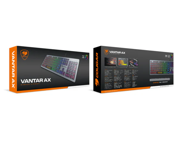 Cougar VANTAR AX Tastatur Scissor Switch - Nordisk