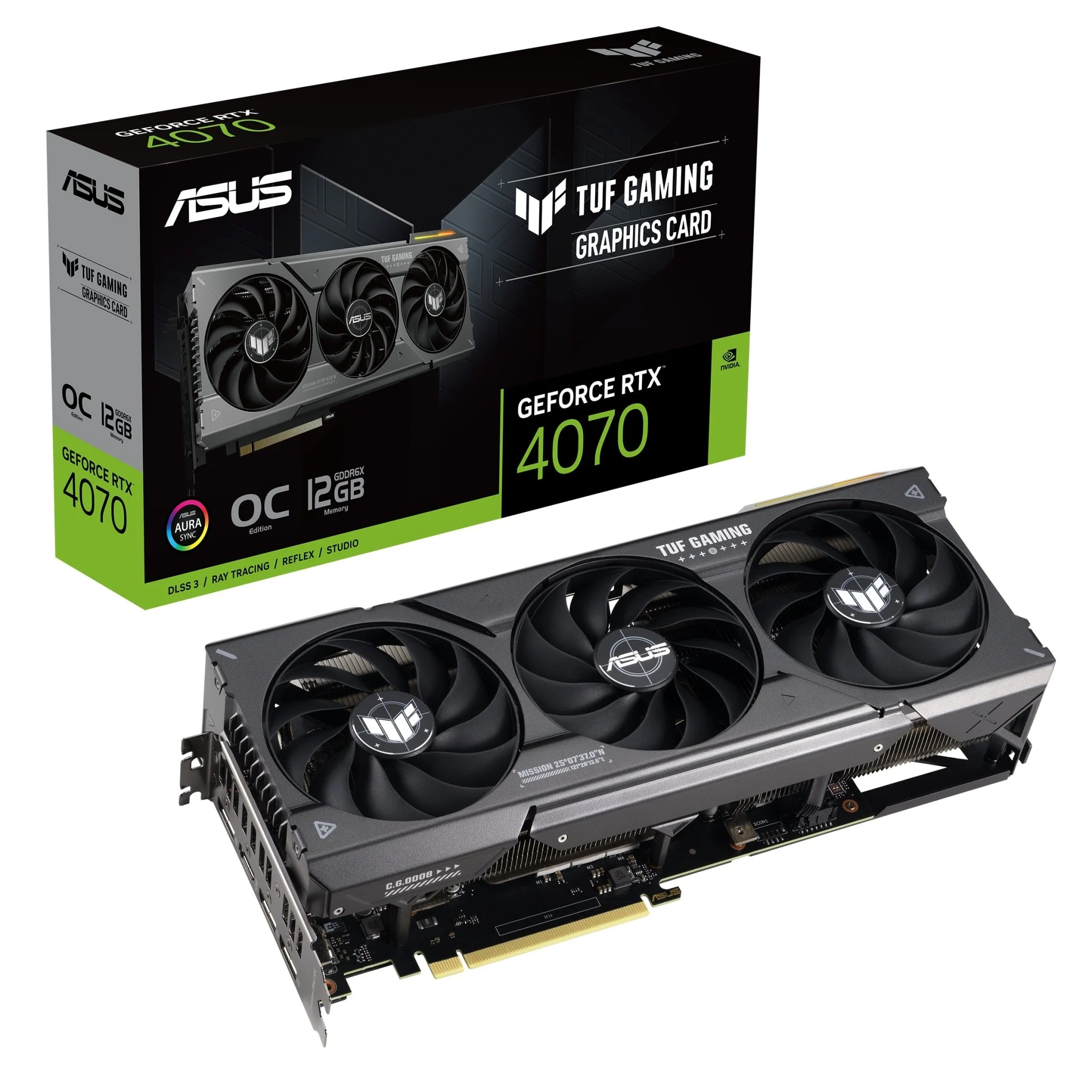 ASUS GeForce RTX 4070 12GB TUF OC GAMING