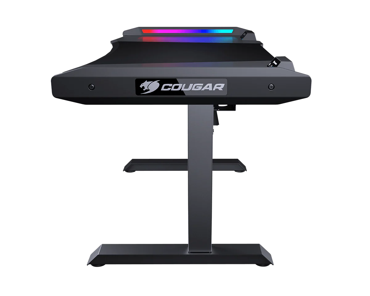Cougar Gaming-Tisch Mars. Led-Licht schwarz