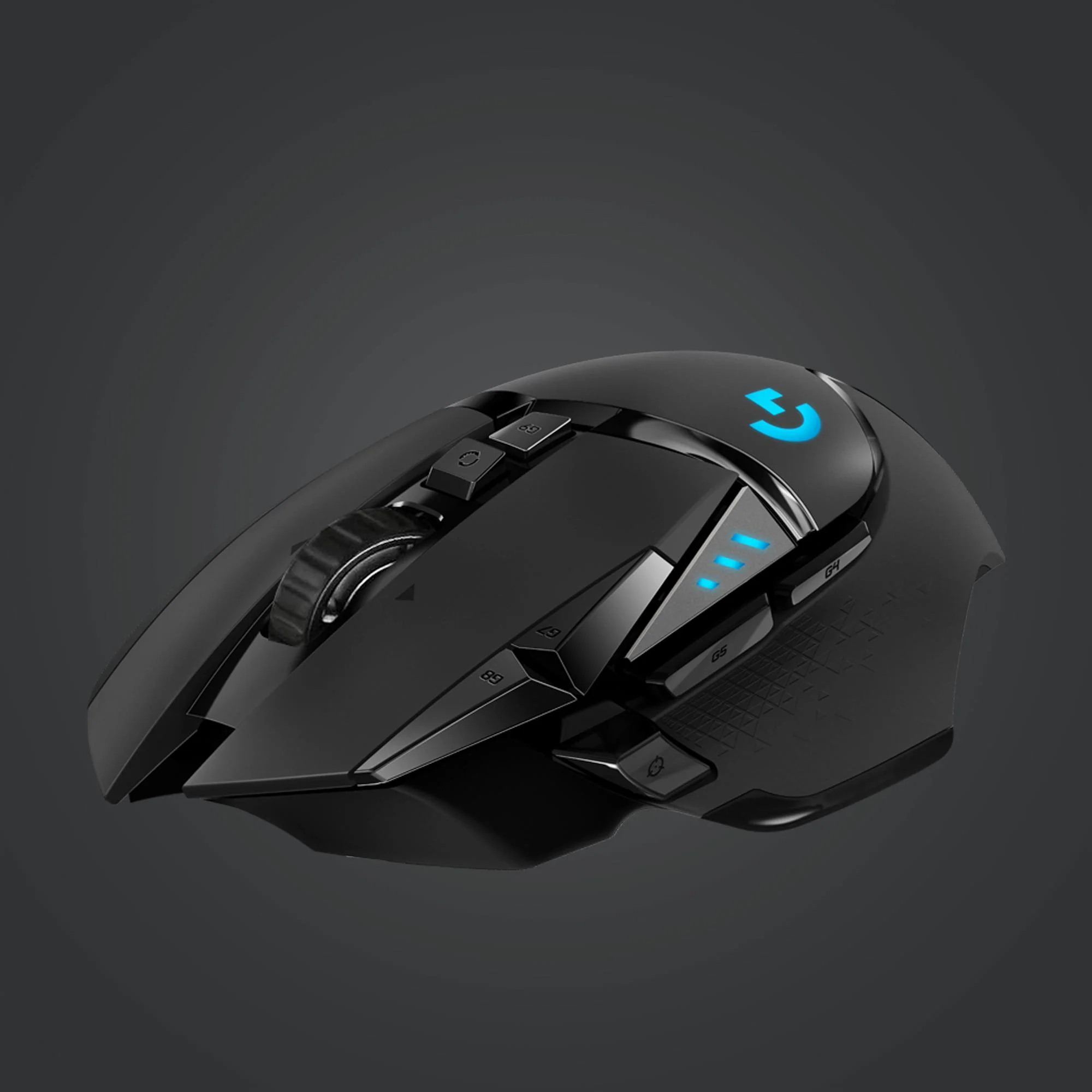 Logitech G502 Lightspeed Wireless - Gaming Mus - Sort
