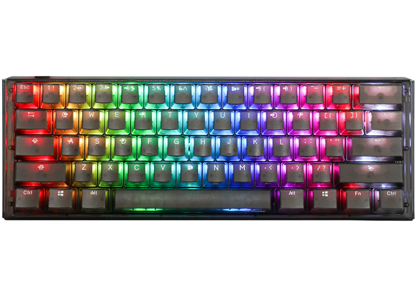 Ducky One 3 - Aura Black Nordic - Mini 60% - Kailh Box Jellyfish Switch Y - RGB