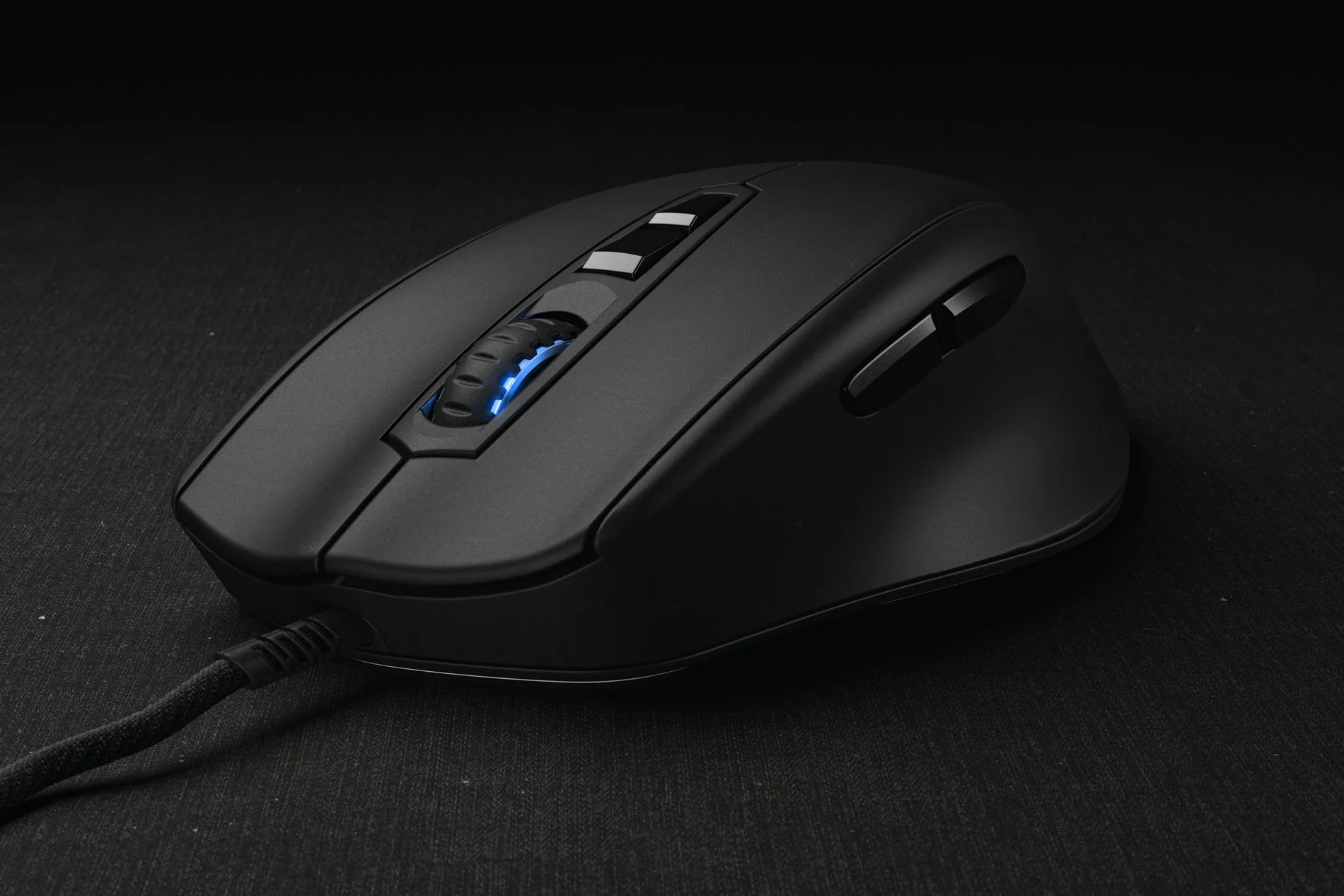 MIONIX Maus Gaming NAOS-PRO 7 Tasten 19000DPI USB - Sort