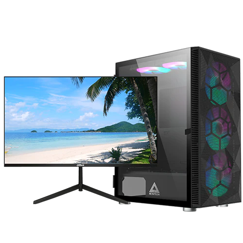 Einsteiger-Gaming-Computer 2 + Monitor