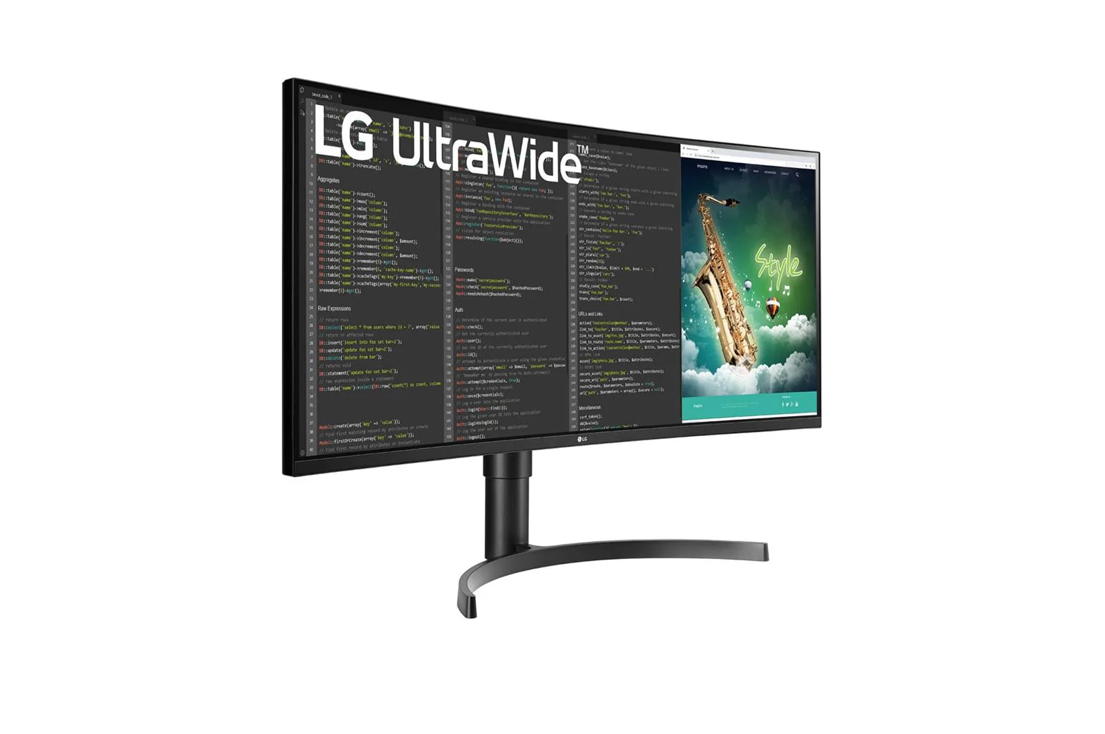 LG UltraWide 35WN75CP-B 35 3440 x 1440 (UltraWide) HDMI DisplayPort USB-C 100Hz  Dockingskærm