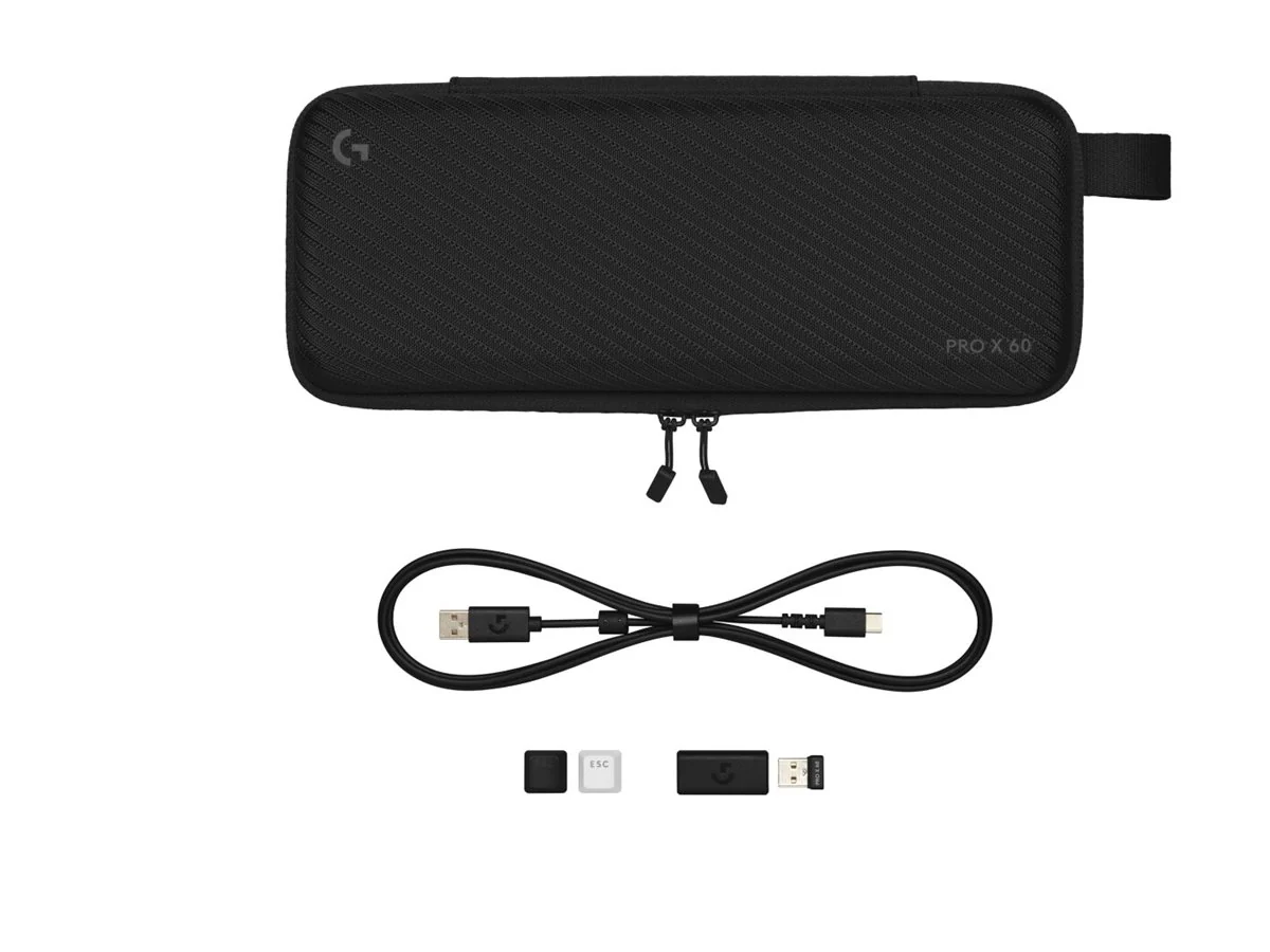 Logitech - G PRO X 60 LIGHTSPEED Wireless Gaming Keyboard - Nordic