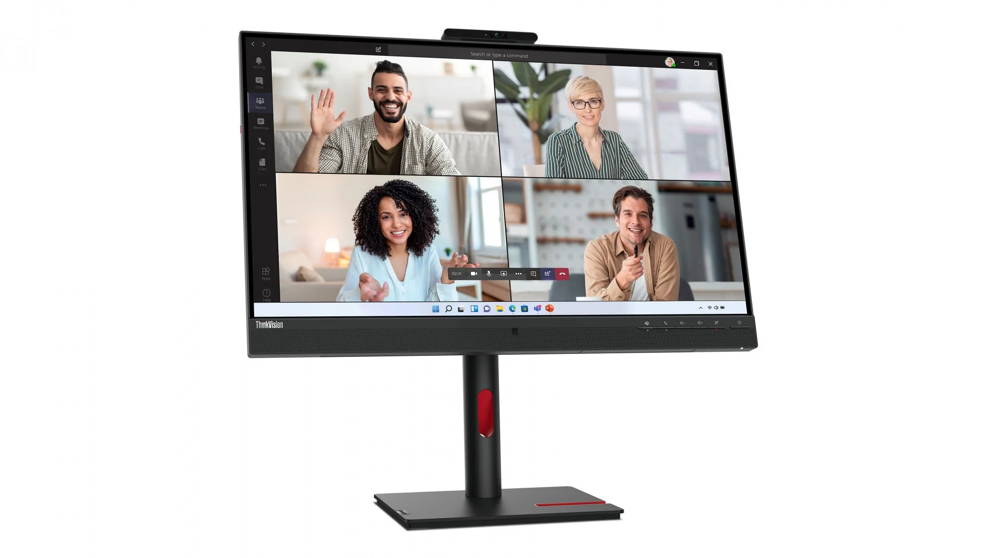 Lenovo ThinkVision T27hv-30 27 2560 x 1440 (2K) HDMI DisplayPort USB-C Pivot Skærm