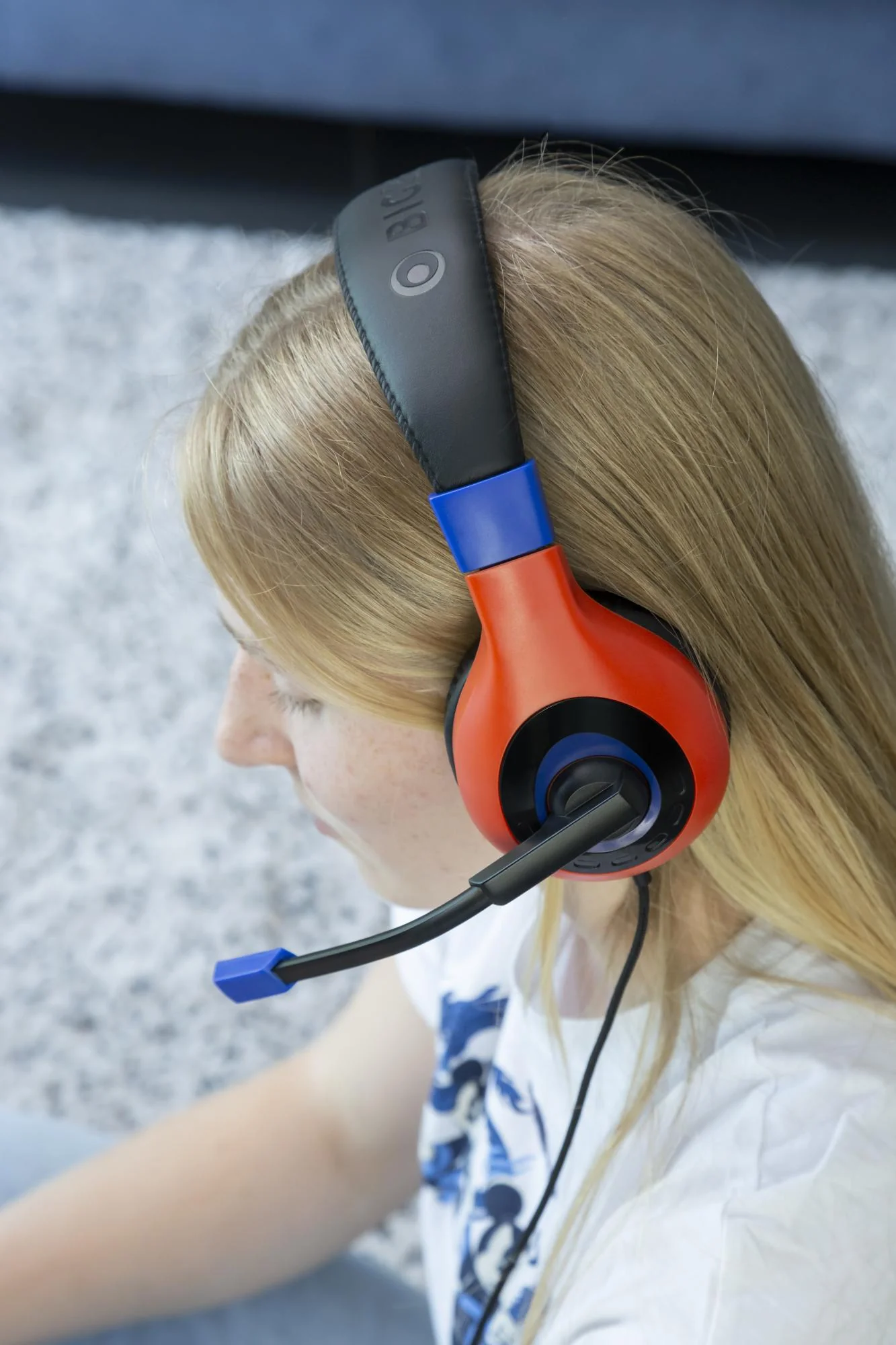 Nacon Stereo Gaming Headset V1 Dark Rød/Mørkeblå Switch