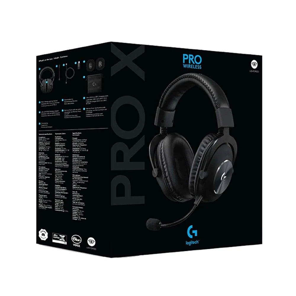 Logitech - PRO X Wireless LIGHTSPEED Gaming-Headset