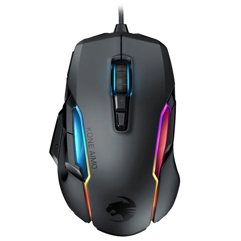 Roccat Kone AIMO Remastered RGBA Gaming-Maus– Schwarz