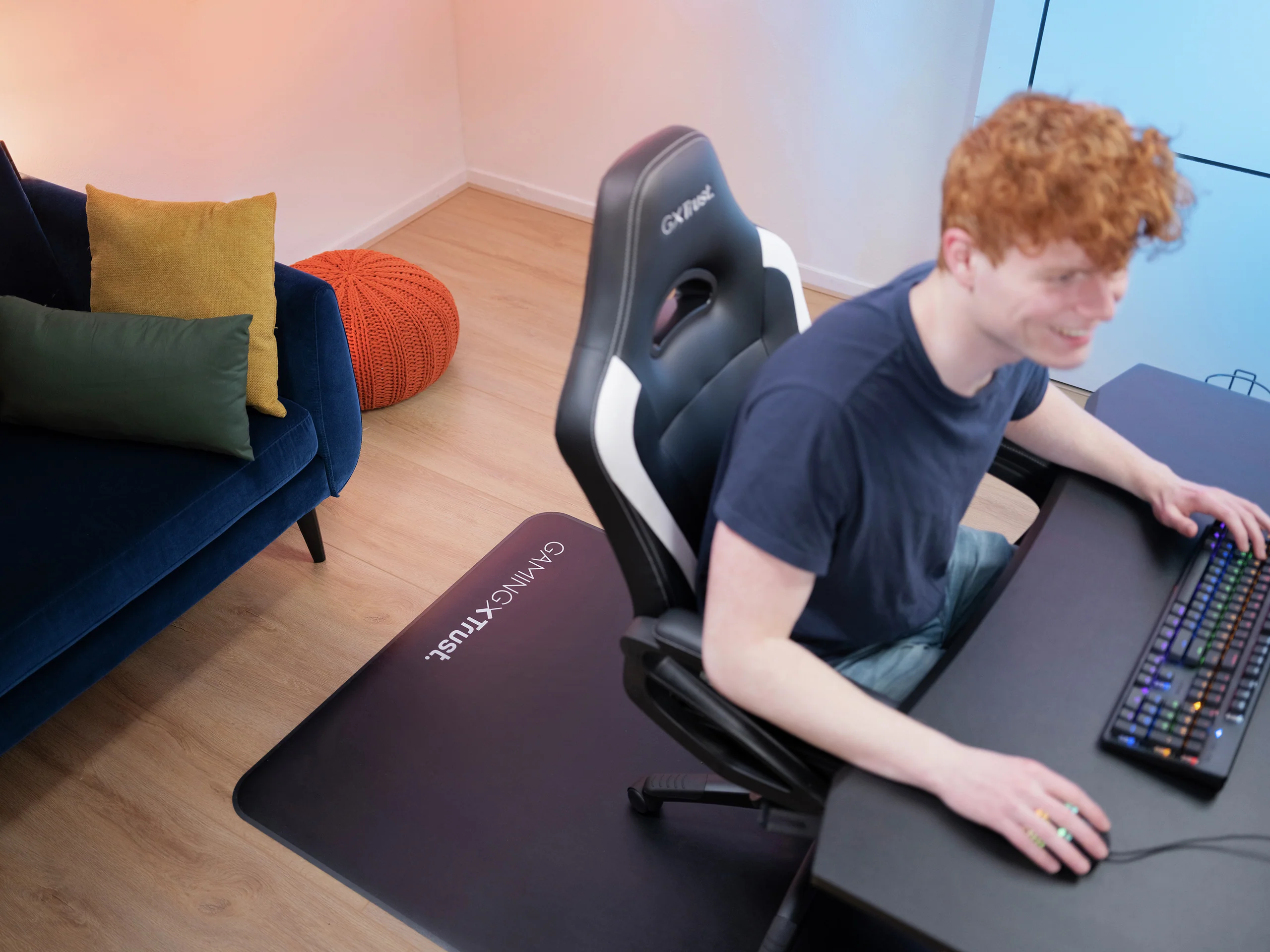 Trust GXT 715 Gaming Måtte - Sort