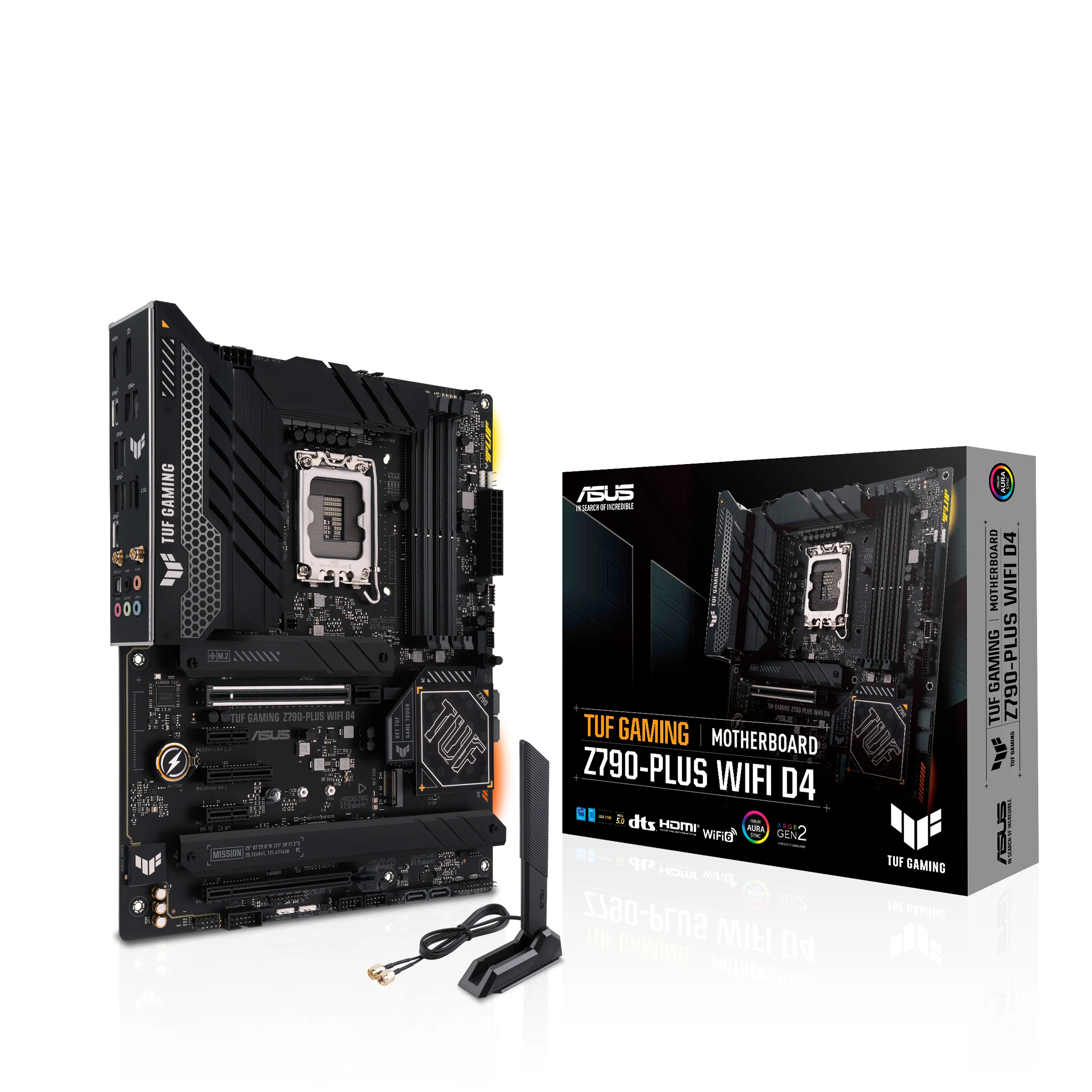 ASUS TUF GAMING Z790-PLUS WIFI D4 (ATX. Z790. LGA 1700. DDR4)
