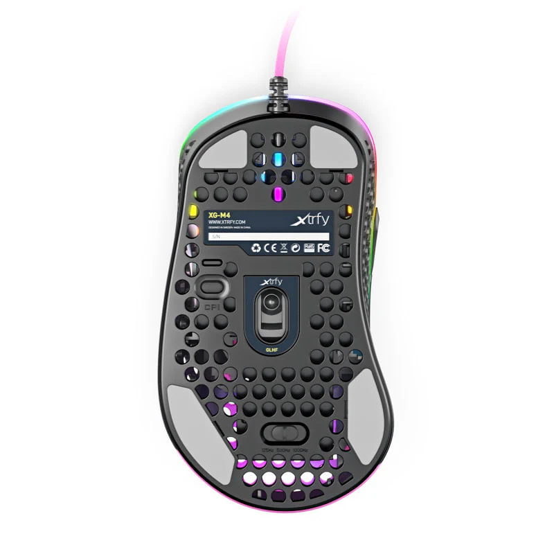 Xtrfy M4 RGB. Gaming-Maus. Pink