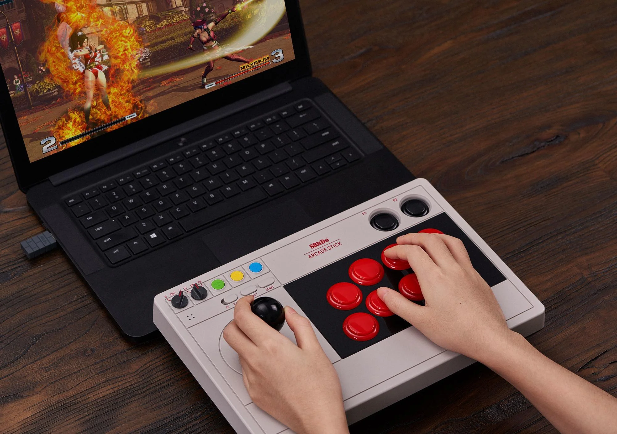 8BitDo Arcade Stick 2.4G PC & Nintendo Switch